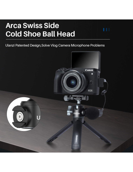 Cabezal de Bola ULANZI U-80L para Trípode - Rotación 360