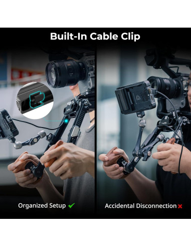 Adaptador de brazo de extensión SmallRig 5206 para rig de hombro