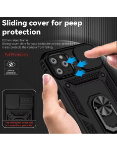 Funda para iPhone 11 Pro Max Vokuha con Protector de Pantalla y Soporte 2