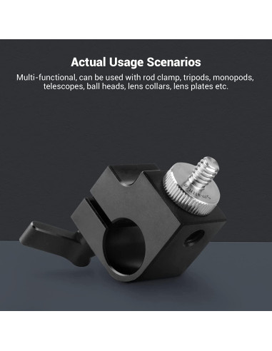 Adaptador Tornillo Macho Doble 1/4" SMALLRIG 2 Piezas