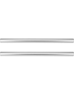 Varillas de 15mm Haoge VA-PR25W de Aluminio 25cm Plata - Paquete de 2 2