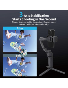 Estabilizador de Cardán URnicehome F11 3 Ejes para Smartphone 2
