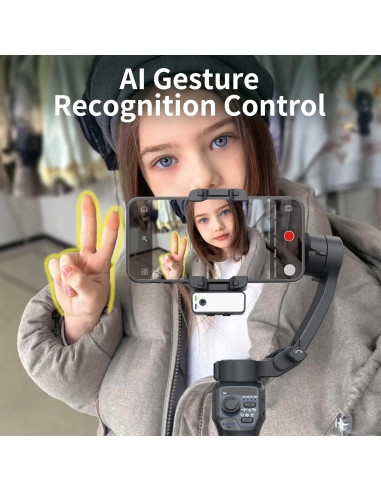 Estabilizador de Cardán URnicehome F11 3 Ejes para Smartphone