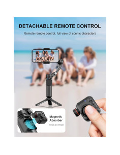 Gimbal Estabilizador para Teléfono coolhenry M02 3 Ejes Plegable 2