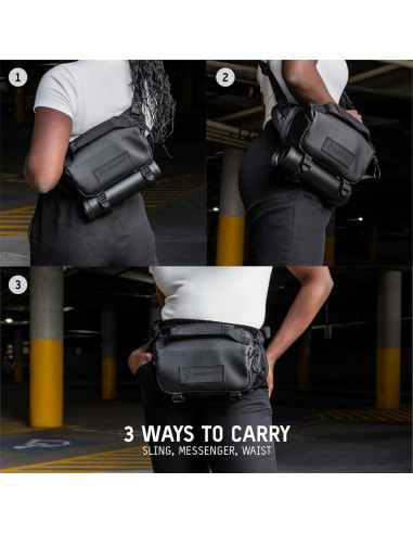 Bandolera Compacta WANDRD ROGUE 3L Amarillo Dallol