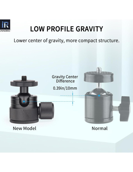Cabezal de Bola INNOREL C19 para Trípode 360 Rotación 3kg