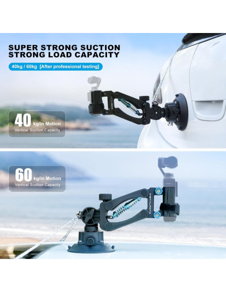 Soporte de Ventosa DFCINE SNIPER-POCKET para Cámaras