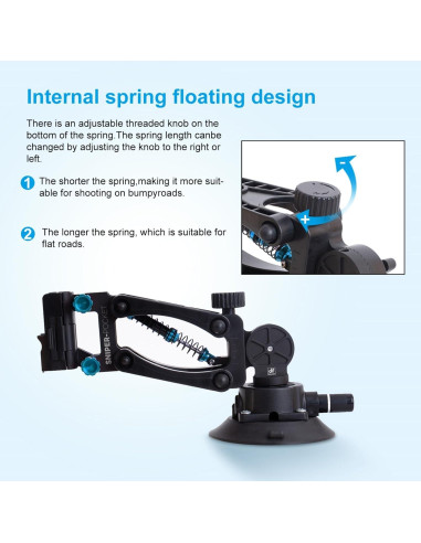 Soporte de Ventosa DFCINE SNIPER-POCKET para Cámaras