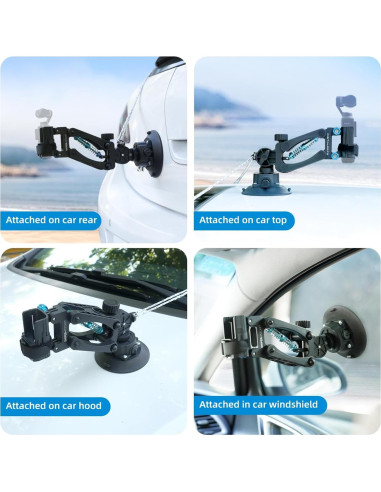 Soporte de Ventosa DFCINE SNIPER-POCKET para Cámaras