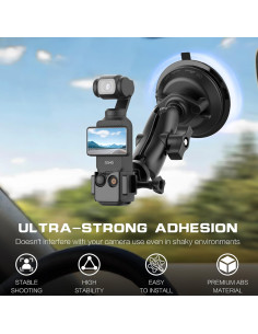 Soporte de Ventosa para Cámara RGBTEK DJI Osmo Pocket 3 2