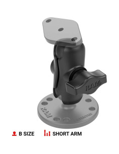 Brazo Corto Compuesto RAM Mounts RAP-B-201U-A 6.15 cm 2
