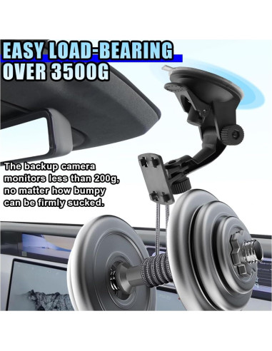 Soporte de Monitor de Cámara de Respaldo DUSCOKE Ajustable