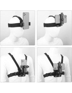 Kit de Montaje 3 en 1 para Teléfono ChromLives - Pecho, Cabeza y Cuello 2