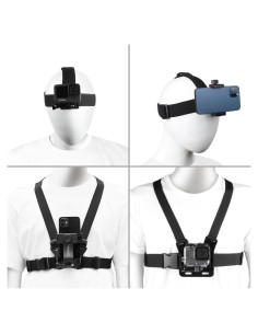 Arnés de Montaje en el Pecho TANSUO Ajustable para Cámara
