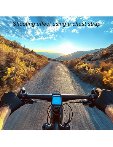 Soporte Dual para Pecho Suptig Ajustable para Teléfono y GoPro