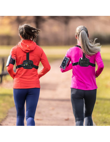 Soporte Dual para Pecho Suptig Ajustable para Teléfono y GoPro