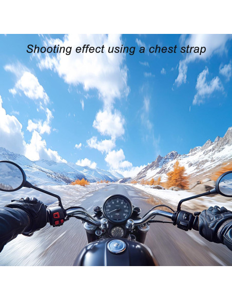 Soporte Dual para Pecho Suptig Ajustable para Teléfono y GoPro