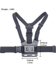 Arnés de Correa para Pecho Ogetok Ajustable para Teléfono y Cámara 2