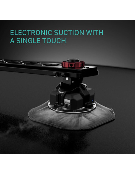 Ventosa Electrónica Tilta 4.5" con Soporte Universal y Carga Rápida