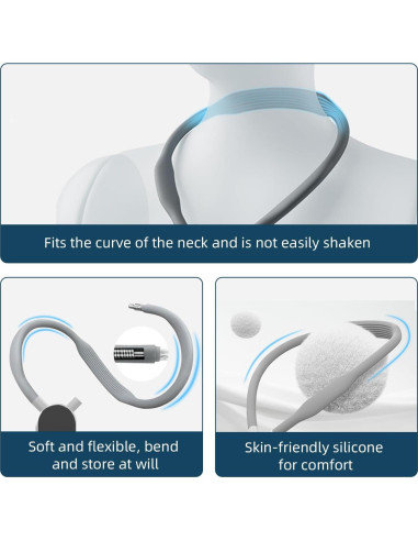 Soporte de Cuello AFAITH Max para GoPro y Teléfonos Móviles