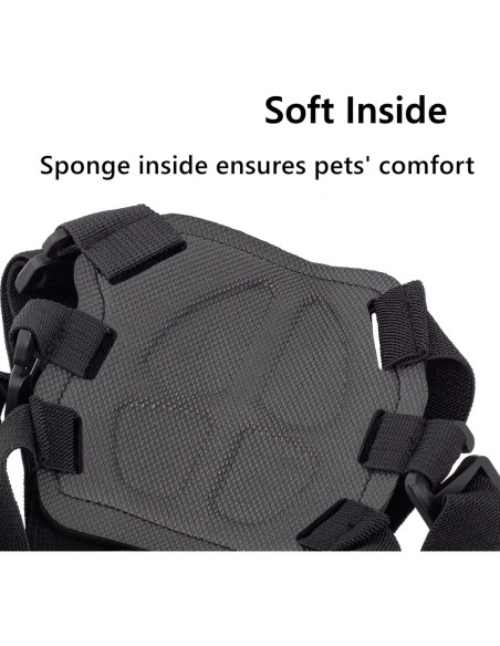 Arnés Ajustable para Perros Besvalo con 2 Bases para Gopro Arnés Ajustable para Perros Besvalo con 2 Bases para Gopro