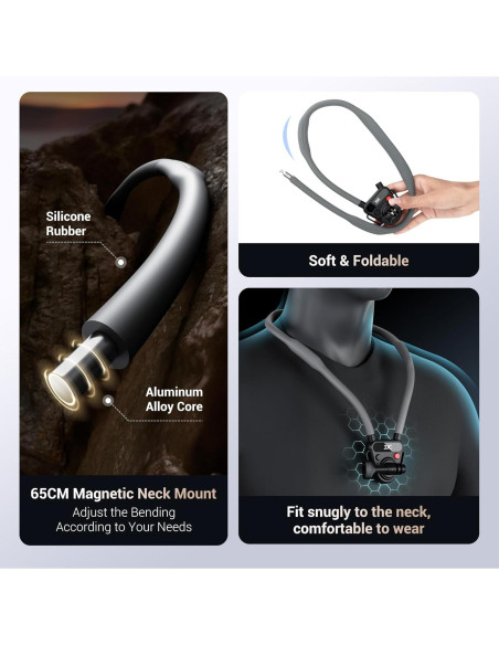 Soporte de Cuello JJC para Cámara de Acción - Manos Libres