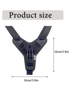 Soporte de Barbilla para Casco de Motocicleta LXYHUAL - Compatible con Cámaras Deportivas 2