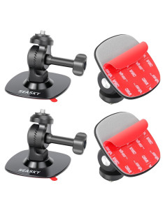 Soporte Adhesivo Flexible SEASKY A2 para Casco - 2 Pack