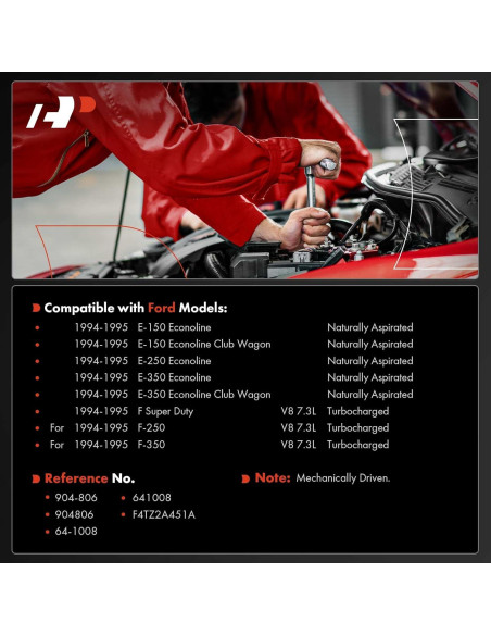 Bomba de Vacío A-Premium para Ford F-250 F-350 1994-1995