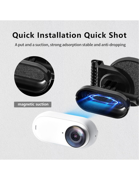Soporte Magnético Ajustable STARTRC para Insta 360 Go3/Go3s