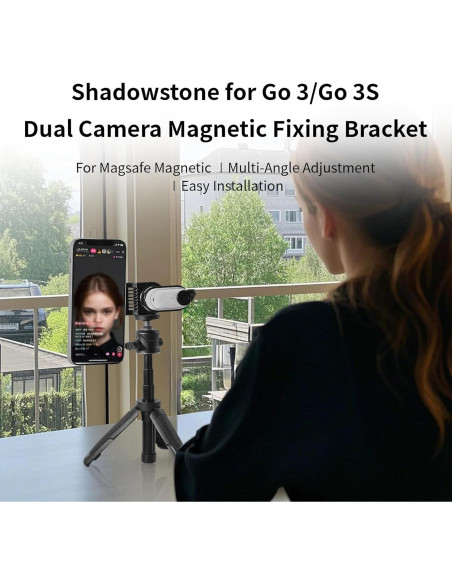 Soporte Magnético Ajustable STARTRC para Insta 360 Go3/Go3s
