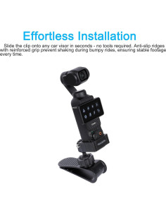 Soporte de cámara para visera PellKing DJI Osmo Pocket 3 2