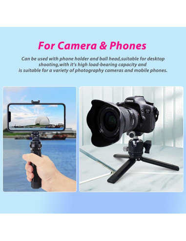 Trípode Mini de Aluminio Akeipho para Cámaras y Gimbals