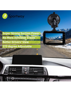 Soporte de Cámara Sportway S10 Pro con Ventosa y 10 Juntas 2