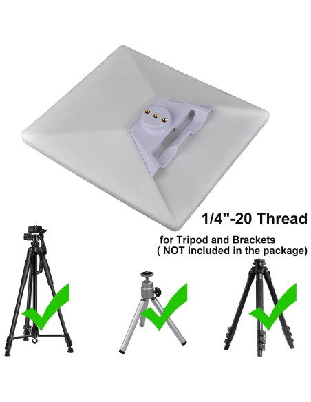 Adaptador de Trípode PowGrow para Starlink Mini - Ligero y Rápido