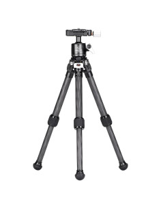 Mini Trípode de Fibra de Carbono T16C20NII para Cámara DSLR