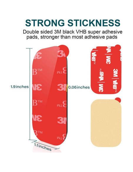 Almohadillas Adhesivas 3M VHB APPS2Car para Soporte de Teléfono