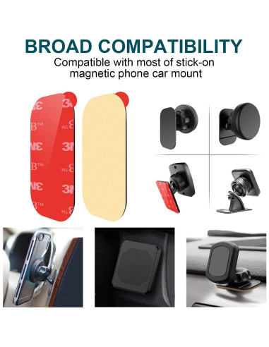 Almohadillas Adhesivas 3M VHB APPS2Car para Soporte de Teléfono