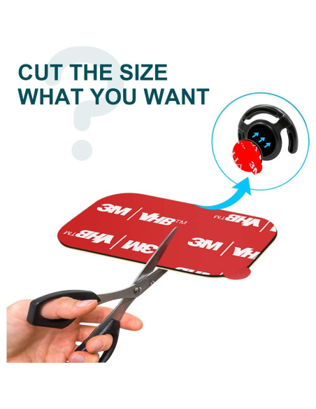 Almohadillas Adhesivas 3M VHB APPS2Car para Soporte de Teléfono