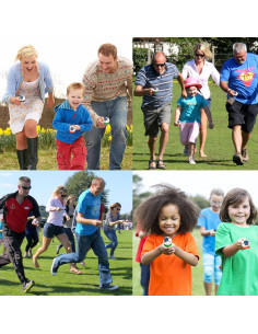 Juego de Carrera de Cucharas con Ojos Halloween - 24 Paquetes 2