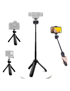 Trípode Mini Ajustable Khazylorr para Webcam y Cámara