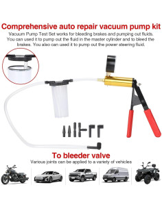 Probador de Bomba de Vacío QUNNIE 0-760 mmHg Multifuncional 2