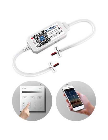 Kit Regulador de Luz Inteligente 12V LED KITASST - Control Táctil