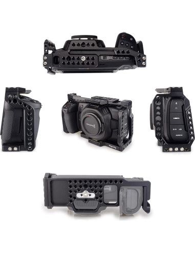 Jaula Completa MAGICRIG para BMPCC 4K y 6K con Mango y Soporte SSD