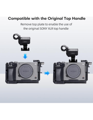 Jaula Completa SIRUI para Cámara Sony FX3 FX30 Aluminio