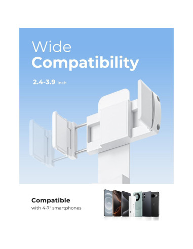 Palo de Selfie Extensible SupeDesk I6 Blanco 70 cm Inalámbrico