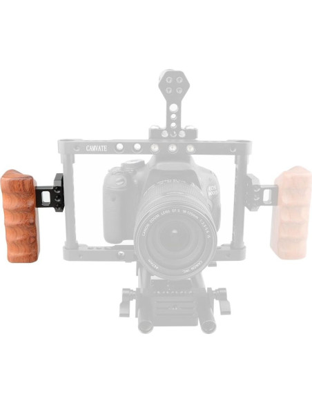 Mango de Madera CAMVATE para Cámara Panasonic GH - Mano Derecha