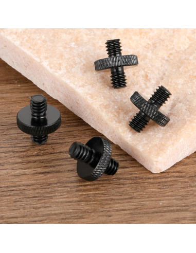 Tornillo macho 1/4" MOZEAT LENS 4 PCS acero inoxidable