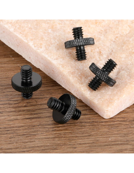 Tornillo macho 1/4" MOZEAT LENS 4 PCS acero inoxidable