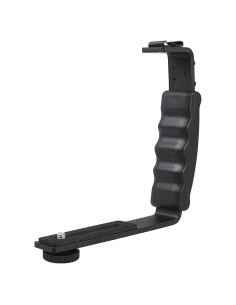 Soporte en L Leshareselect para Flash y Cámara DSLR 130mm